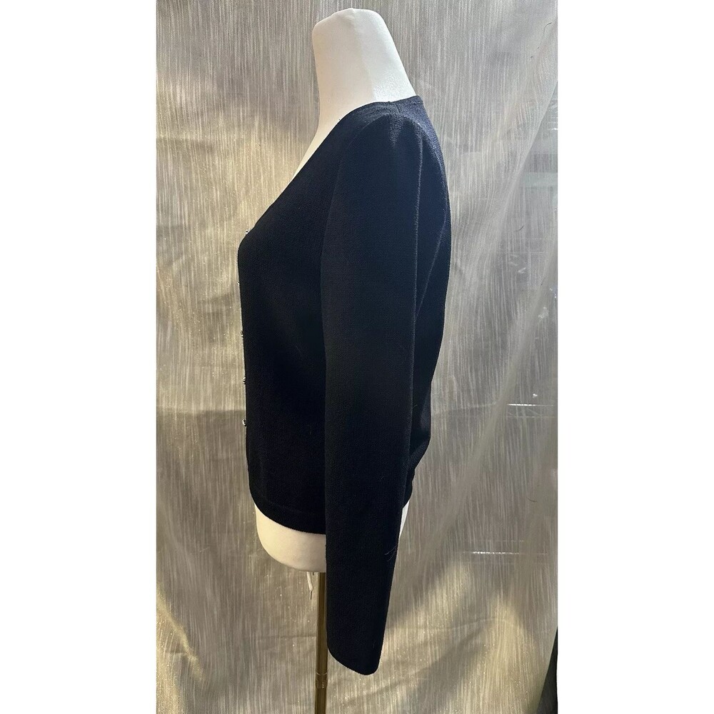 St. John Basic Pullover Santana Knit Size 4 - image 4